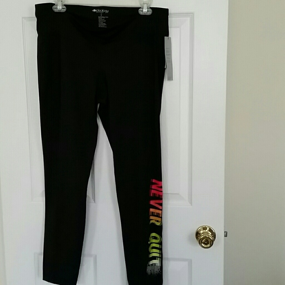 Ideology black full length leggings